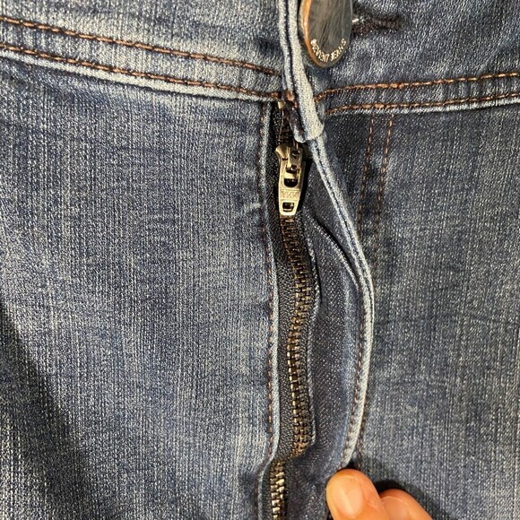 Seven‎ 7 Tummyless Women's Plus Size 24W Jeans Denim Straight High Rise Skinny - Picture 8 of 9